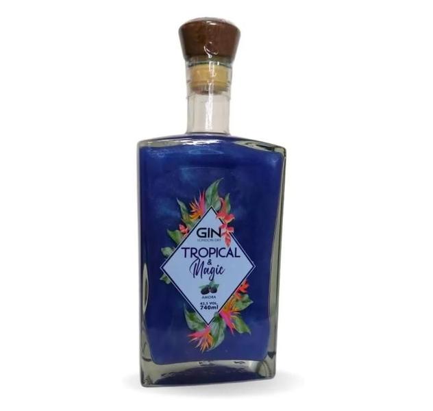 Imagem de Gin Tropical & Magic 740 ml Sabor Amora