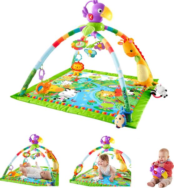 Imagem de Ginásio Musical Deluxe Fisher-Price Rainforest - Com Luzes