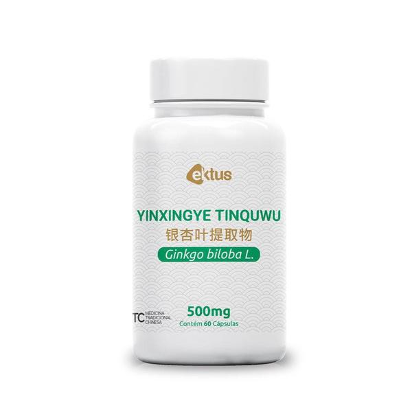 Imagem de Ginkgo Biloba L. Yinxingye Tinquwu 500mg - Ektus 60 cápsulas