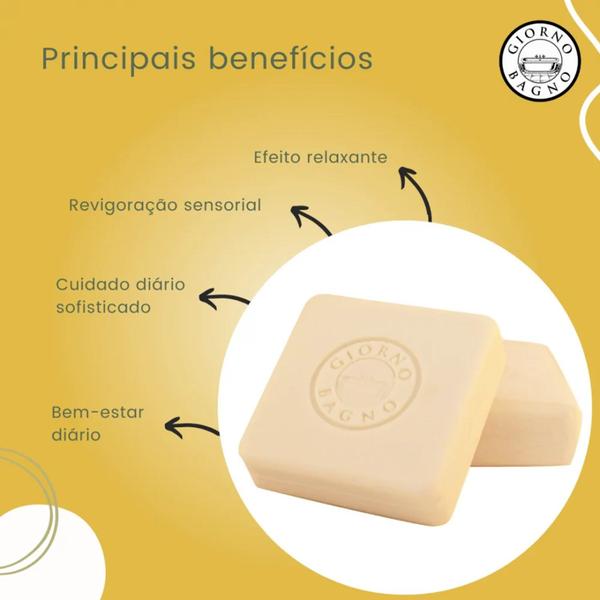 Imagem de Giorno Bagno - sabonete flor de laranjeira e vetiver 3 unidades 100g