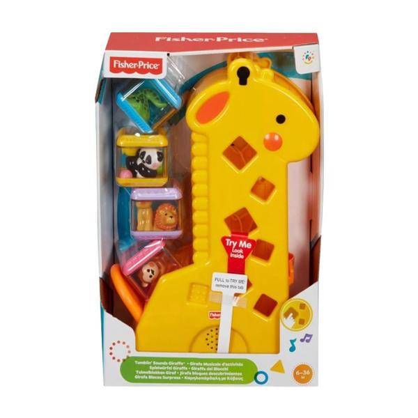 Imagem de Girafa Com Blocos Brinquedo Educativo, Fisher Price