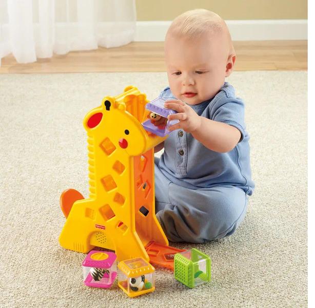 Imagem de Girafa Com Blocos Fisher-Price - Mattel