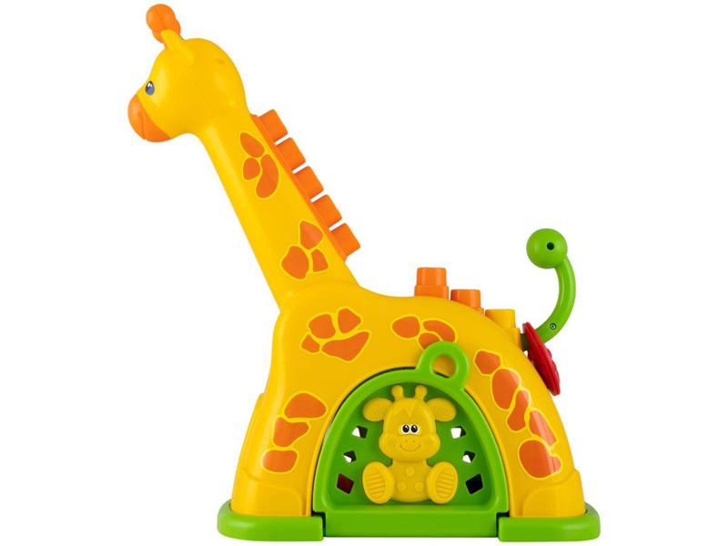 Imagem de Girafa de Atividades Baby Land Cardoso Toys - 16 Peças