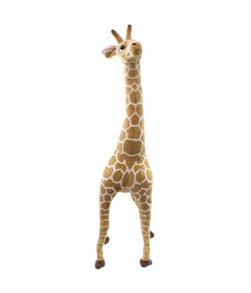 Imagem de Girafa de Pelúcia Realista Em Pé Safari 120 Cm