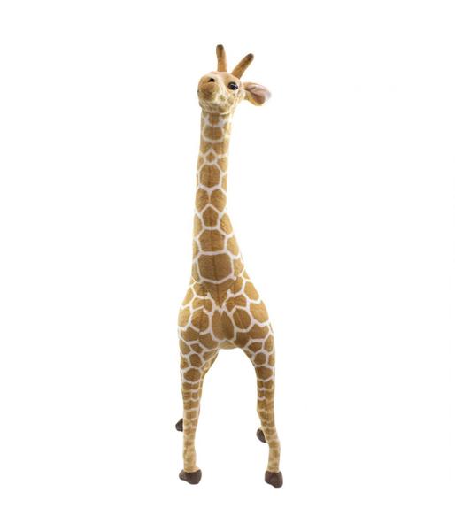 Imagem de Girafa de Pelúcia Realista Em Pé Safari 120 Cm