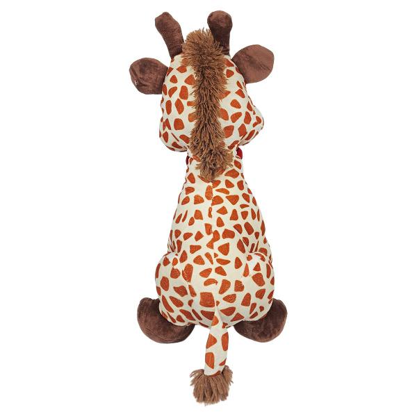 Imagem de Girafa De Pelúcia Safari Grande Olho Com Glitter 50Cms