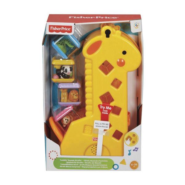 Imagem de Girafa Divertida Com Blocos Fisher Price - Mattel