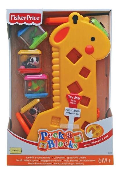 Imagem de Girafa E Blocos Fisher-price Pick A Blocks B4253