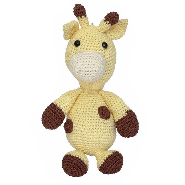 Girafa Mila Amigurumi Crochê Quarto Bebê Infantil Unissex - Potinho de Mel Imagem de Girafa Mila Amigurumi Crochê Quarto Bebê Infantil Unissex