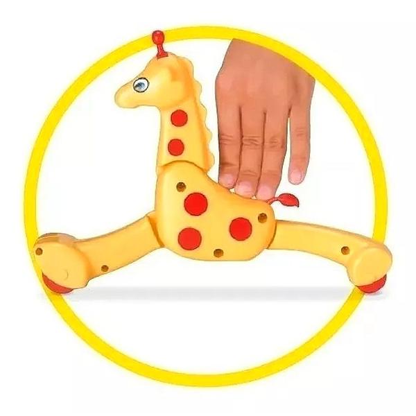 Imagem de Girafinha Gina de Brinquedo com Movimentos Girafa para Bebês Elka