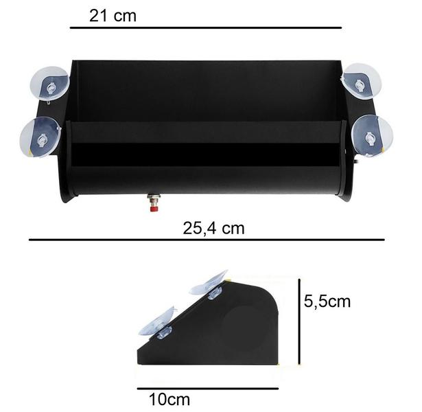 Imagem de Giroflex Led Strobo Parabrisa Azul Vermelho Viatura Policia