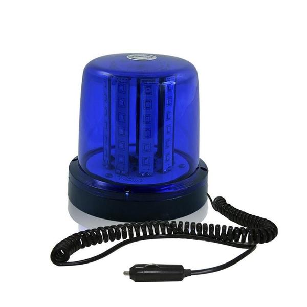 Imagem de Giroled Giroflex ul 10w 12/24v 54 Leds Imã Cabo Espiral