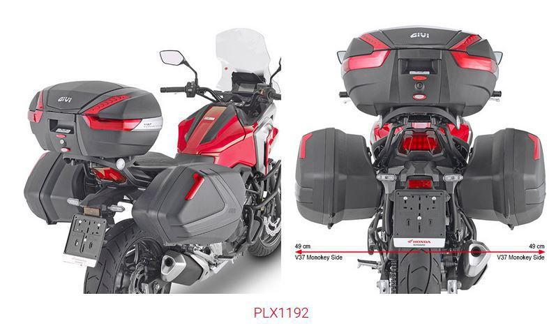 Givi suporte lateral nc750x ' 2021 plx1192 Imagem de Givi suporte lateral nc750x ' 2021 plx1192
