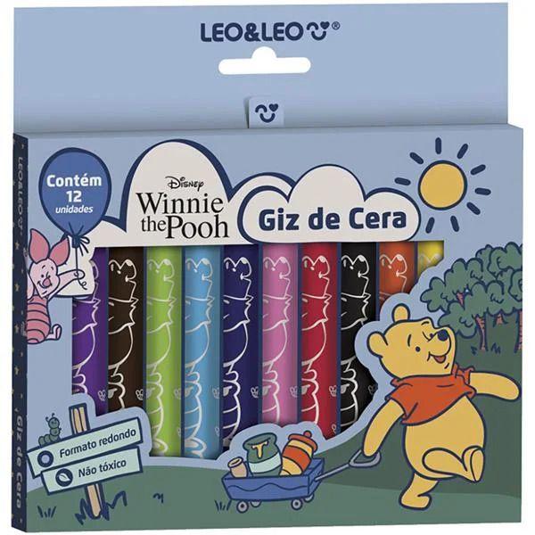 Imagem de Giz de cera do Ursinho Pooh caixa com 12 Leonora