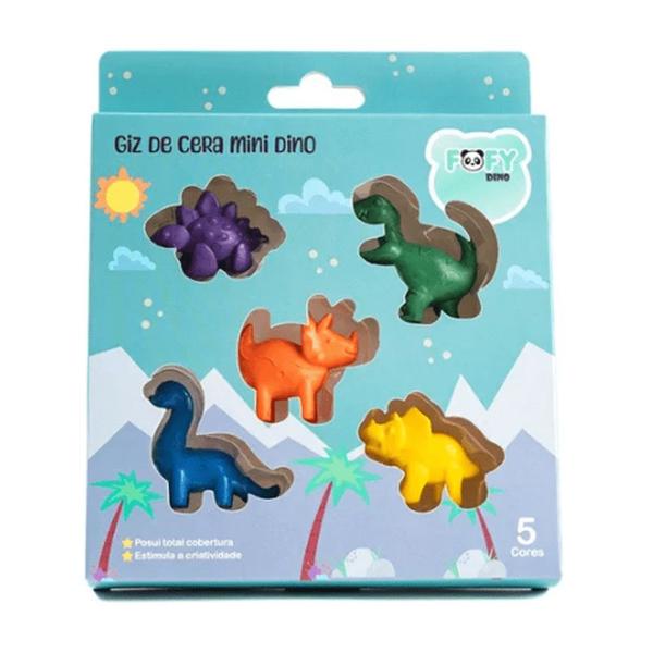 Imagem de Giz de Cera Mini Dino - FF3602 - Fofy