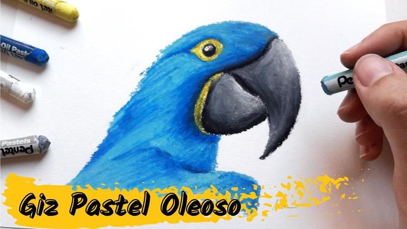 Imagem de Giz Pastel Oleoso 12 Cores Pentel