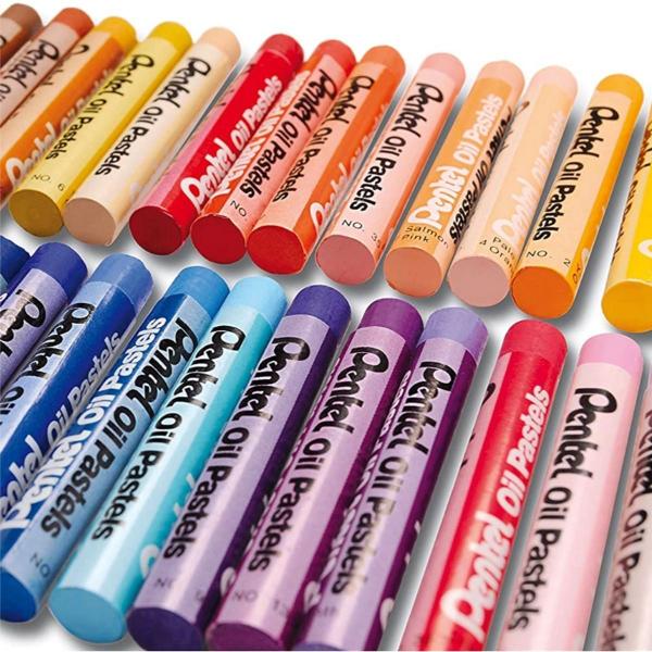 Imagem de Giz Pastel Oleoso 49 Cores - Pentel Arts - PHN-50