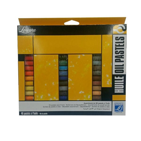 Imagem de Giz Pastel Oleoso Lefranc & Bourgeois Huile com 48 Cores