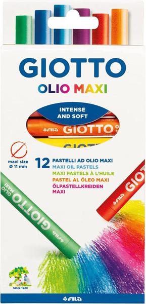 Imagem de Giz Pastel Oleoso Olio Maxi Giotto