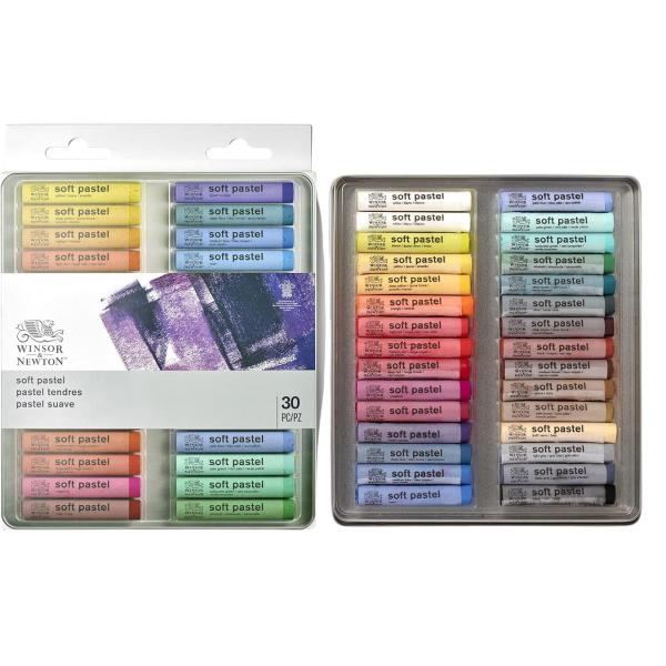 Imagem de Giz Pastel Oleoso Profissional  Winsor & Newton 30 Peças