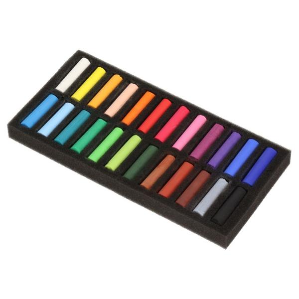 Imagem de Giz Pastel Seco com 24 Cores Toison Dor Half Soft Koh-I-Noor 8544024001KS