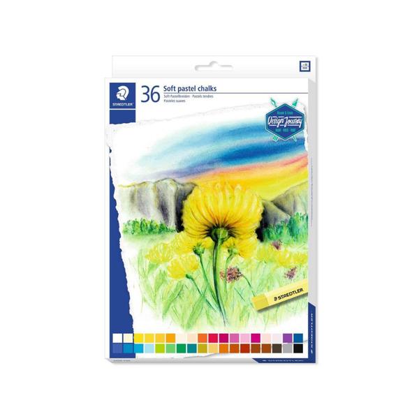 Imagem de Giz Pastel Seco Staedtler Karat 36 Cores