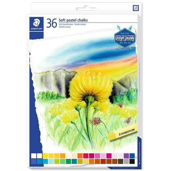 Imagem de Giz Pastel Seco Staedtler Soft Karat 36 Cores 2430 C36 06