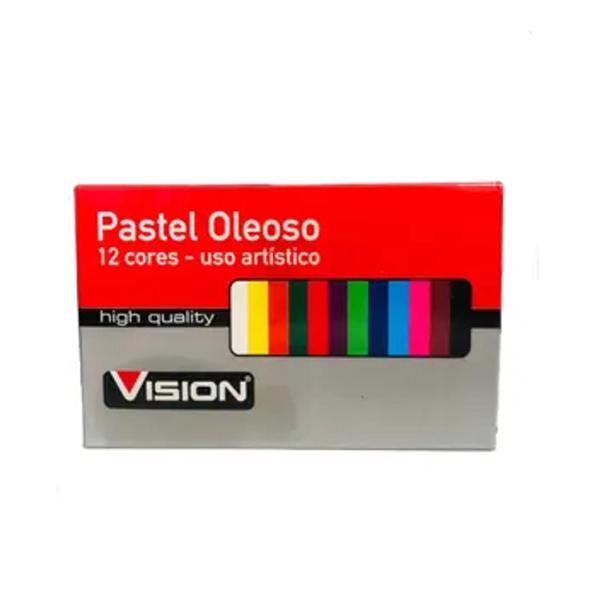 Imagem de Giz Pastel Vision VS 600 Oleoso C/12CORES - Vision