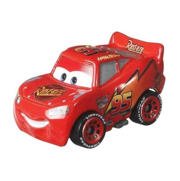 Imagem de GKF65 Disney Pixar Cars Carros Básico Mini Corredores Relâmpago Mcqueen HTP98 - Mattel (41436)