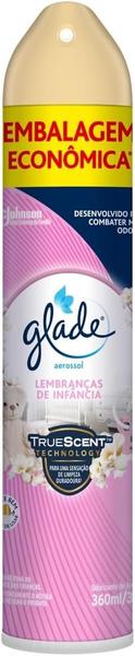 Imagem de Glade Aromatizador de Ambiente Aerosol, Spray com Fragrância de Lembranças de Infância, Odorizador de Ambiente, 360ml