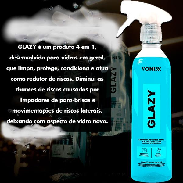 Imagem de Glazy 500ml Vonixx Desenvolvido para Vidros em Geral