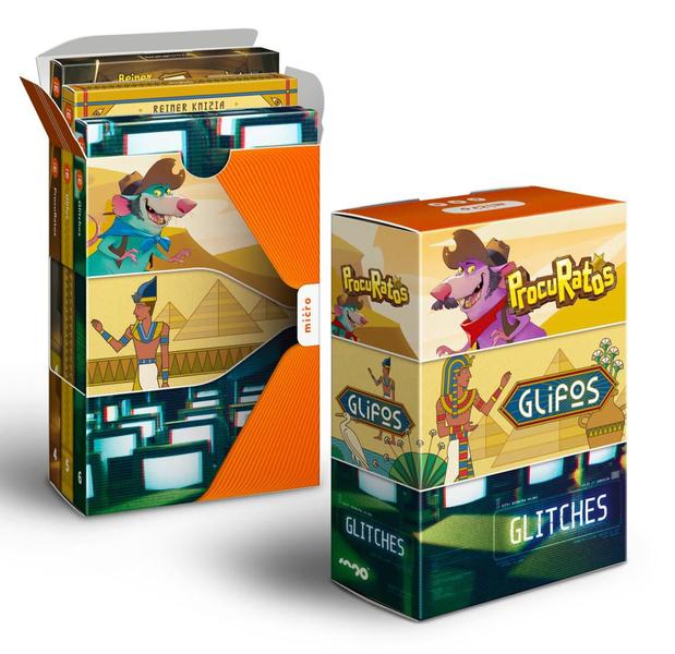 Imagem de Glitches - Jogo Cartas + Box - Papergames - Linha Micro 06