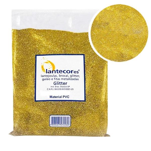 Imagem de Glitter de PVC Lantecor Pacote com 500g