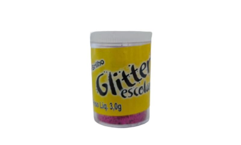 Imagem de Glitter escolar magenta 3g