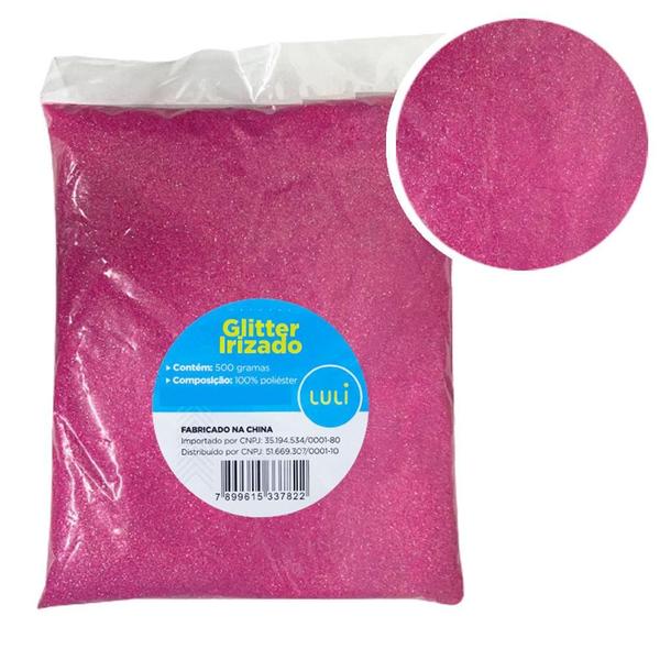 Imagem de Glitter Irisado Luli pacote com 500g