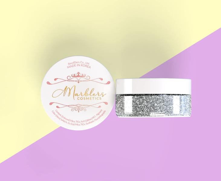 Imagem de Glitter MARBLERS Twinkle Face & Body Papai Noel Red 5g