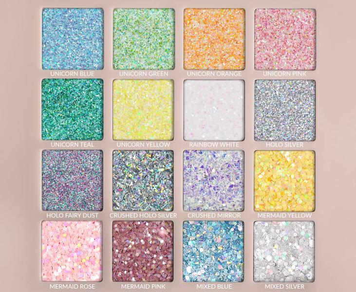 Imagem de Glitter MARBLERS Twinkle Face & Body Papai Noel Red 5g