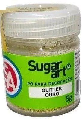 Imagem de GLITTER PARA DECORAÇÃO 5G SUGAR ART - Ouro