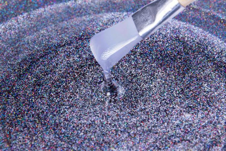 Imagem de Glitter Preto Holográfico Ag 30G