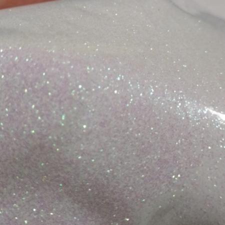 Imagem de Glitter Purpurina Em Pó Neon Irisado Branco c/500gr Mm Biju