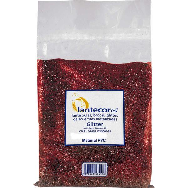 Imagem de Glitter PVC Vermelho 500G.