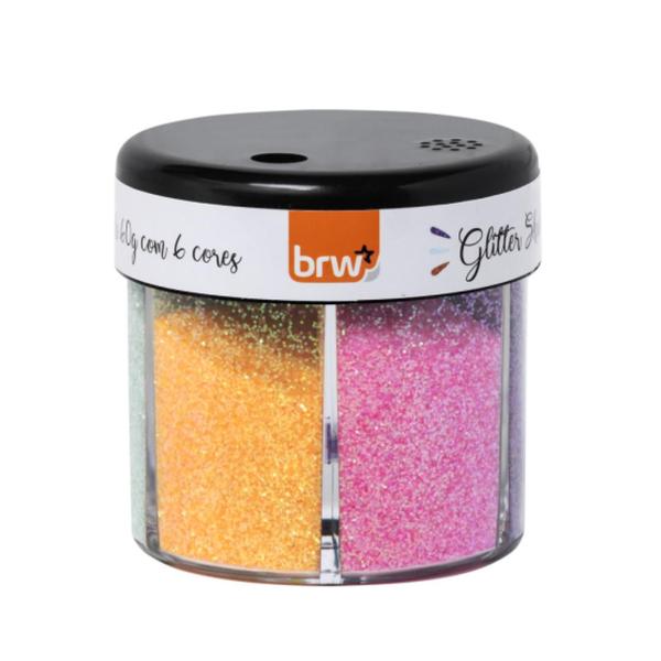 Imagem de Glitter Shaker Pastel  60g 6 Cores GLL0403 Brw