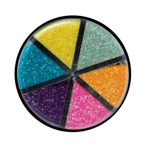 Imagem de Glitter Shaker Pastel  60g 6 Cores GLL0403 Brw