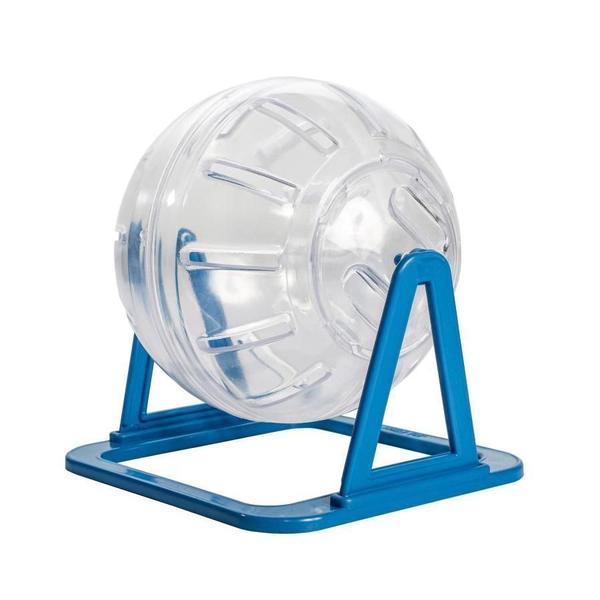 Imagem de Globo Acrilico Hamster Com Suporte Plastico 12Cm