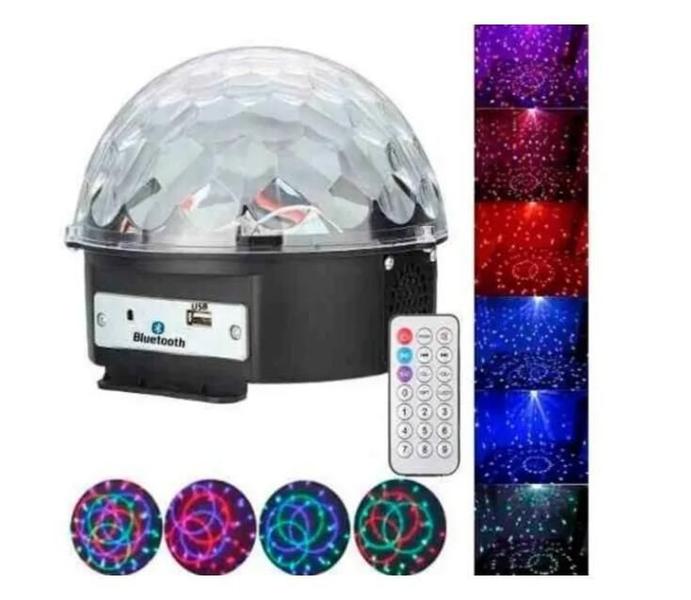 Imagem de Globo Bola Maluca Led Magic Cristal Rgb Bluetooth Pen Drive