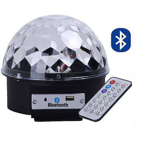 Imagem de Globo de Luz Bola Maluca Para Festas Com Bluetooph MP3