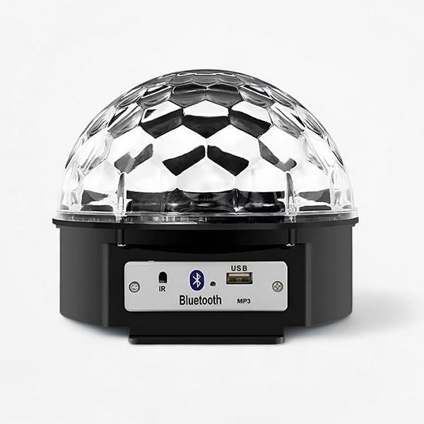 Imagem de Globo De Luz Led Rgb Musical Bluetooth Usb Mp3 Bola Maluca