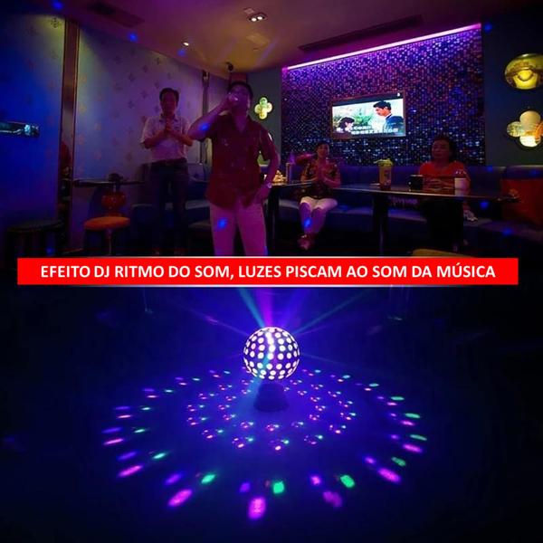 Imagem de Globo De Luzes Led Rgb Profissional Para Baladas Festas 220v CYL5860