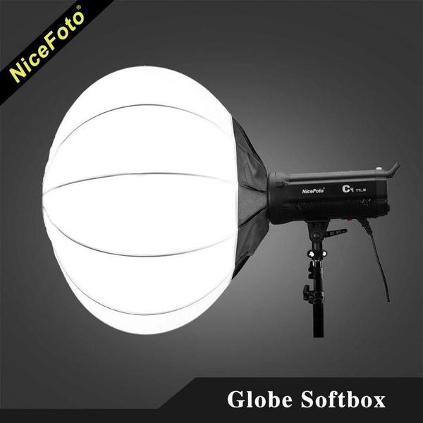 Imagem de Globo Difusor Nicefoto 80Cm Softbox Bowens Flash E