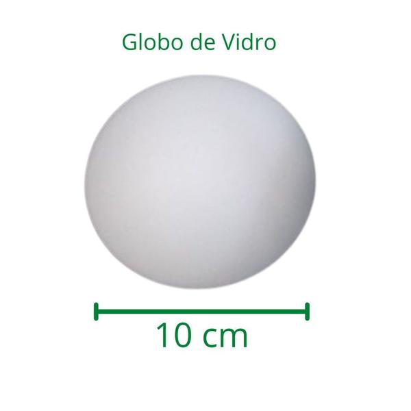 Imagem de Globo Esfera Bola Vidro Luminária Arandela Pin 1640